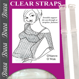 Braza Clear Straps - Sense Lingerie
 - 2