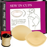 Sew In Bra Cups - Sense Lingerie
 - 1